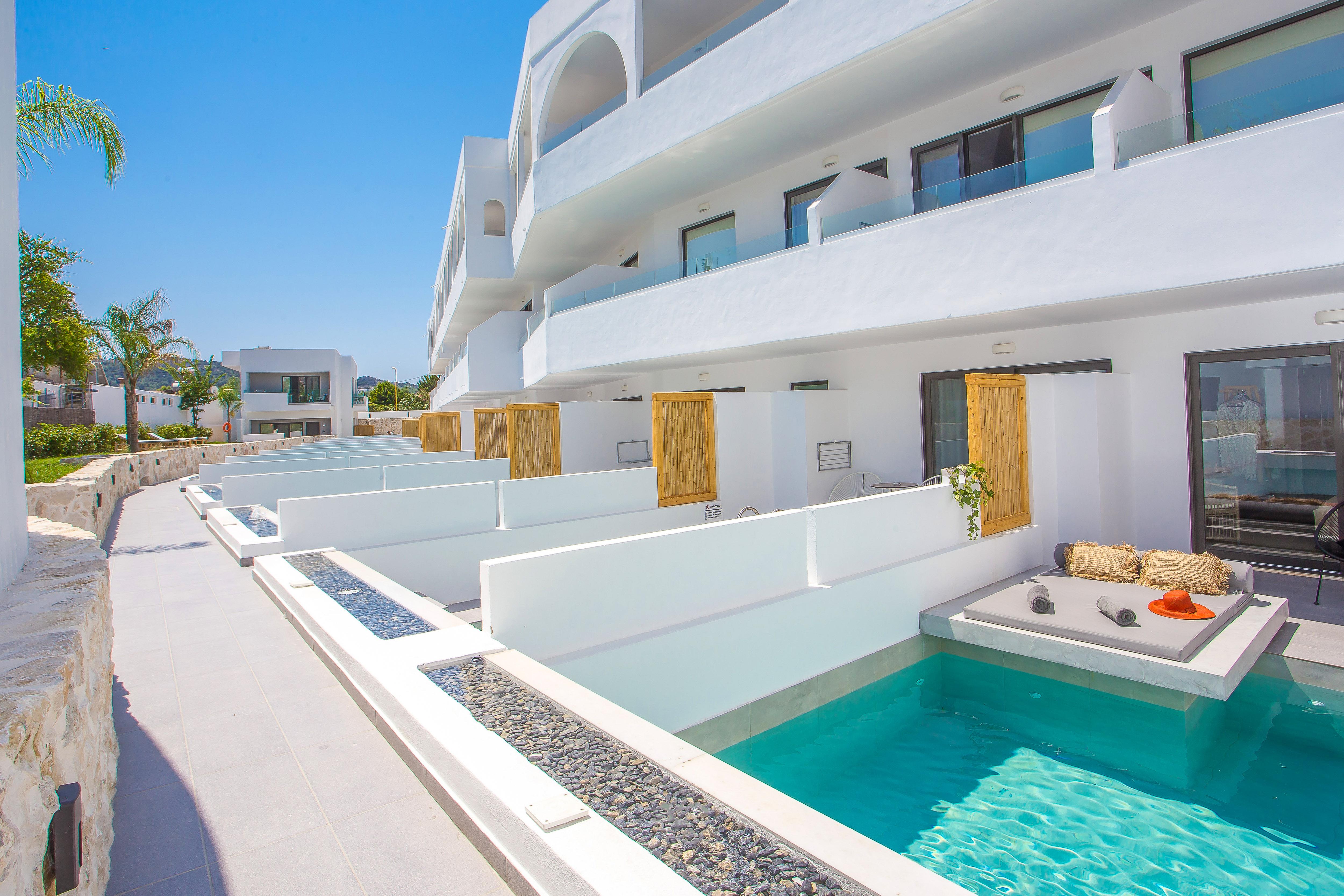 Casa Cabana Boutique Hotel & Spa - Adults Only Faliráki Kültér fotó